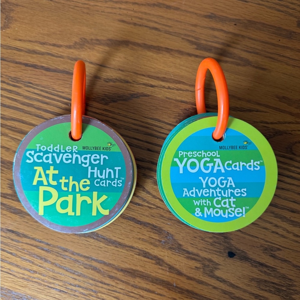 Mollybee Kids Toddler & Preschool Activity Cards